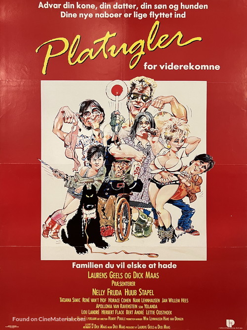 Flodder - Danish Movie Poster