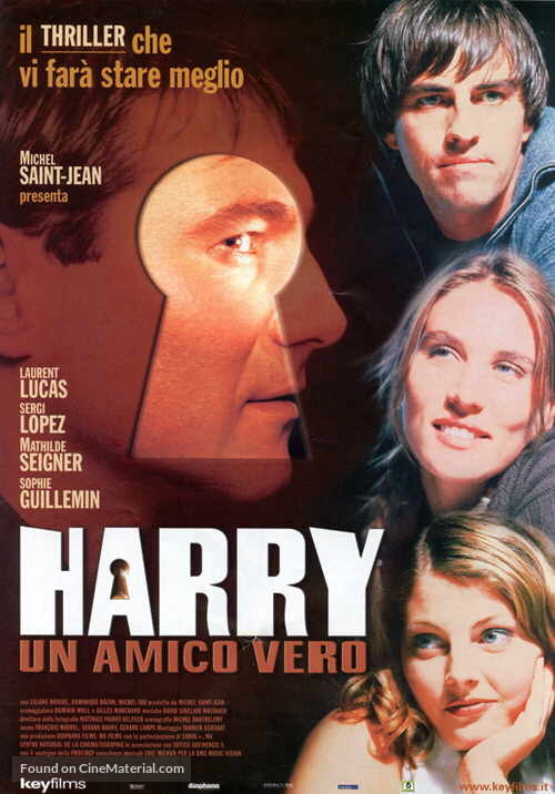 Harry, un ami qui vous veut du bien - Italian Movie Poster