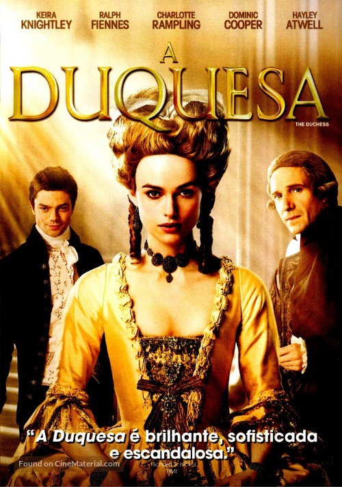 The Duchess - Brazilian Movie Cover