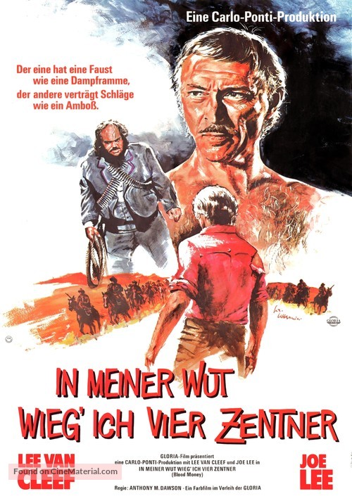 El k&aacute;rate, el Colt y el impostor - German Movie Poster