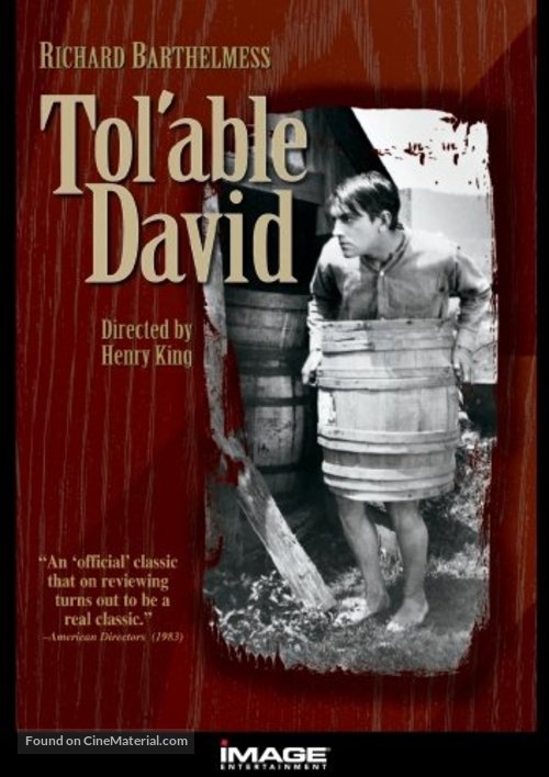 Tol&#039;able David - DVD movie cover