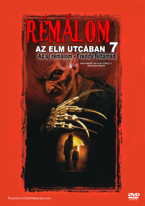 New Nightmare - Hungarian DVD movie cover