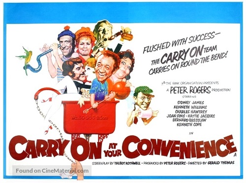 Carry on at Your Convenience - British Movie Poster