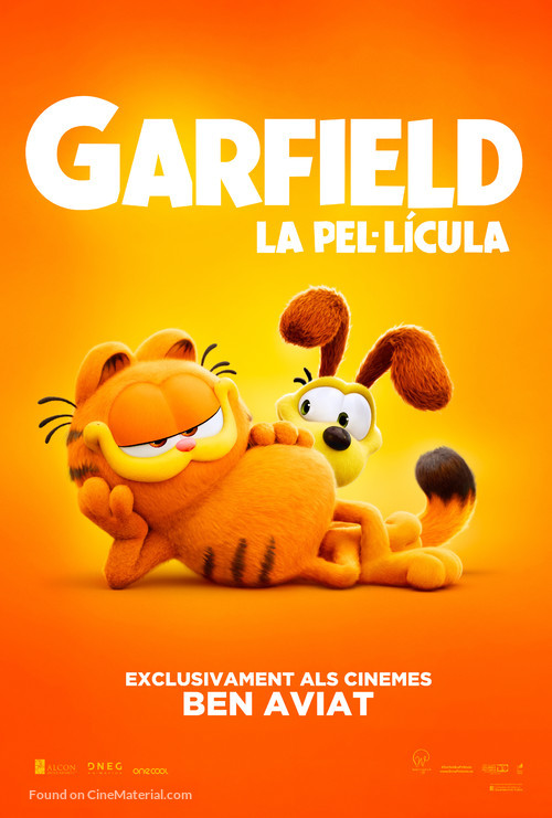 The Garfield Movie - Andorran Movie Poster