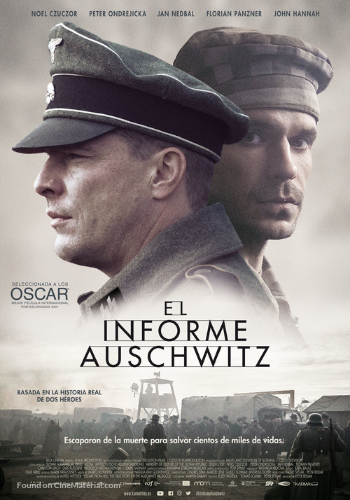 The Auschwitz Report - Spanish Movie Poster