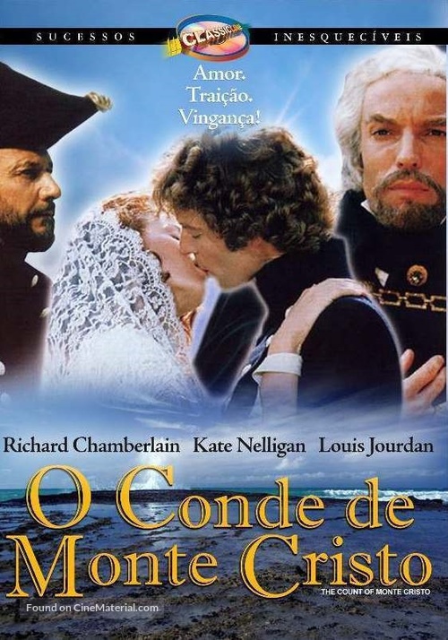 The Count of Monte-Cristo - Brazilian Movie Cover