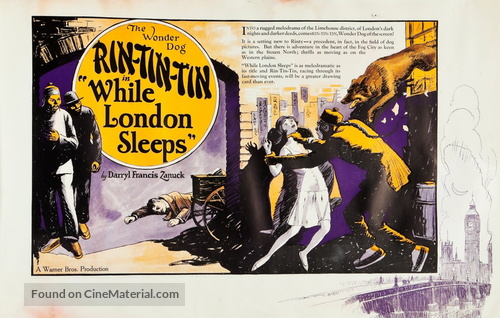 While London Sleeps - poster