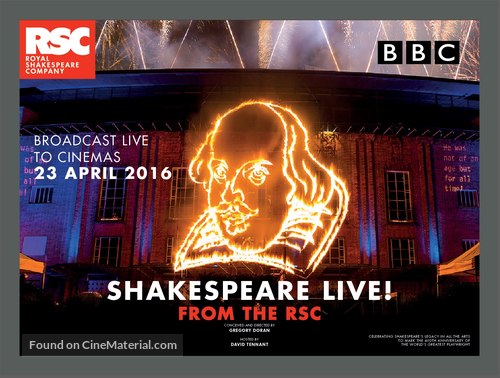 Shakespeare Live! From the RSC - British Movie Poster