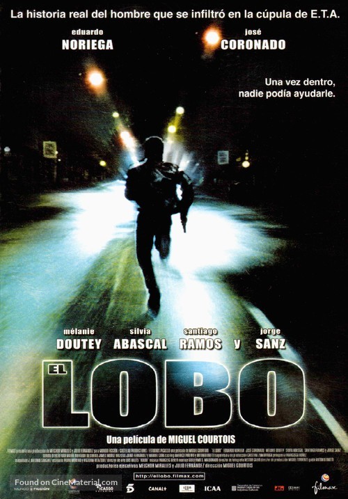 El lobo - Spanish Movie Poster
