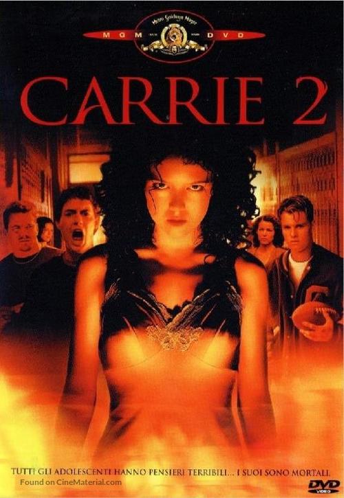 The Rage: Carrie 2 - Italian Movie Cover