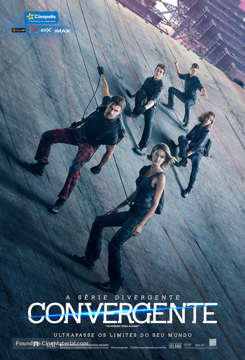 The Divergent Series: Allegiant - Brazilian Movie Poster