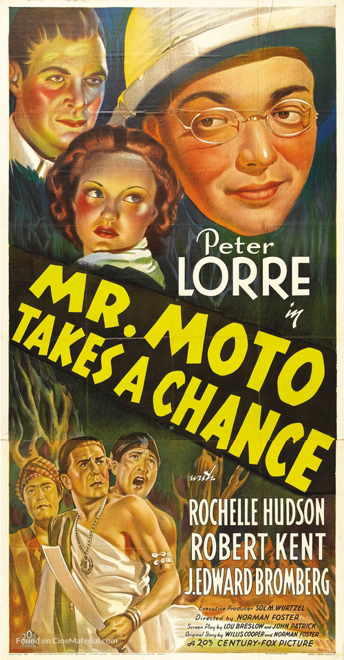 Mr. Moto Takes a Chance - Movie Poster