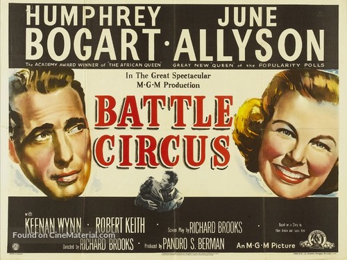 Battle Circus - British Movie Poster