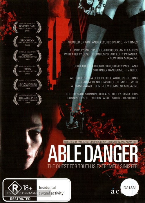 Able Danger - Australian Movie Cover