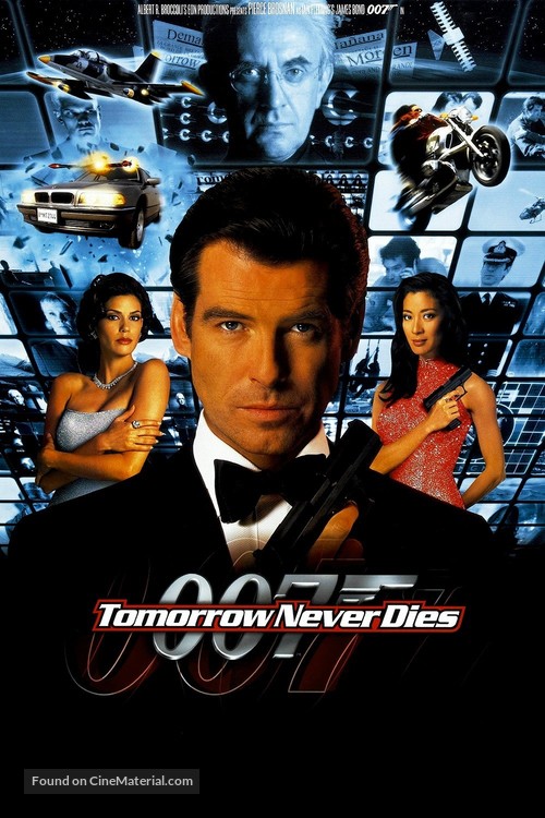 Tomorrow Never Dies - DVD movie cover