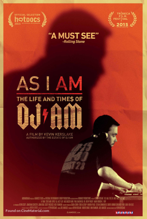 As I AM: The Life and Times of DJ AM - Movie Poster