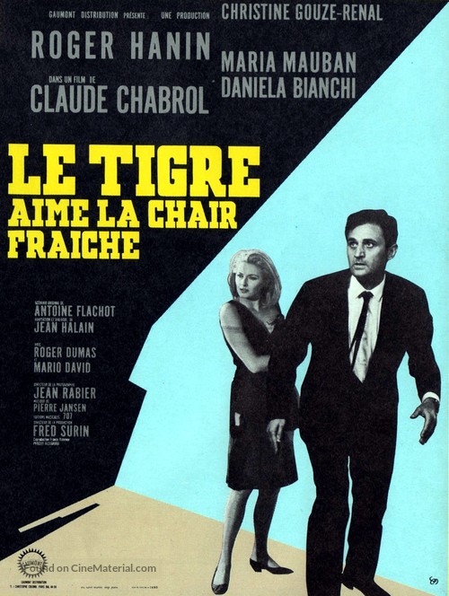 Tigre aime la chair fraiche, Le - French Movie Poster