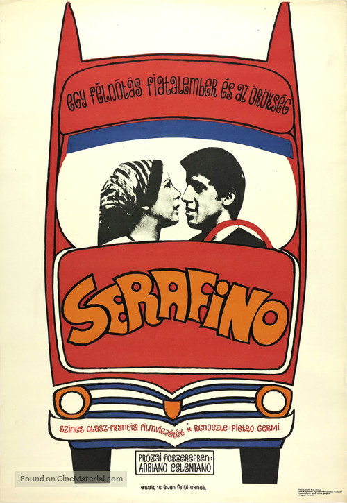 Serafino - Hungarian Movie Poster