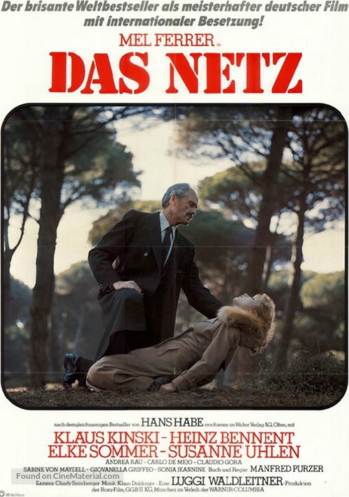 Das Netz - German Movie Poster