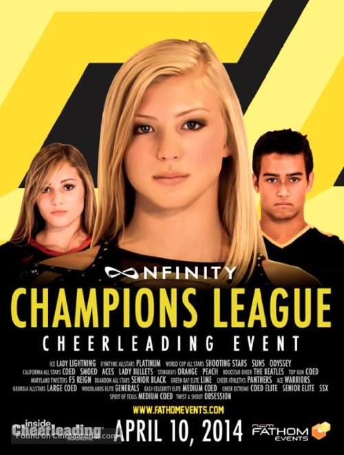 Nfinity Champions League Cheerleading Event - Movie Poster