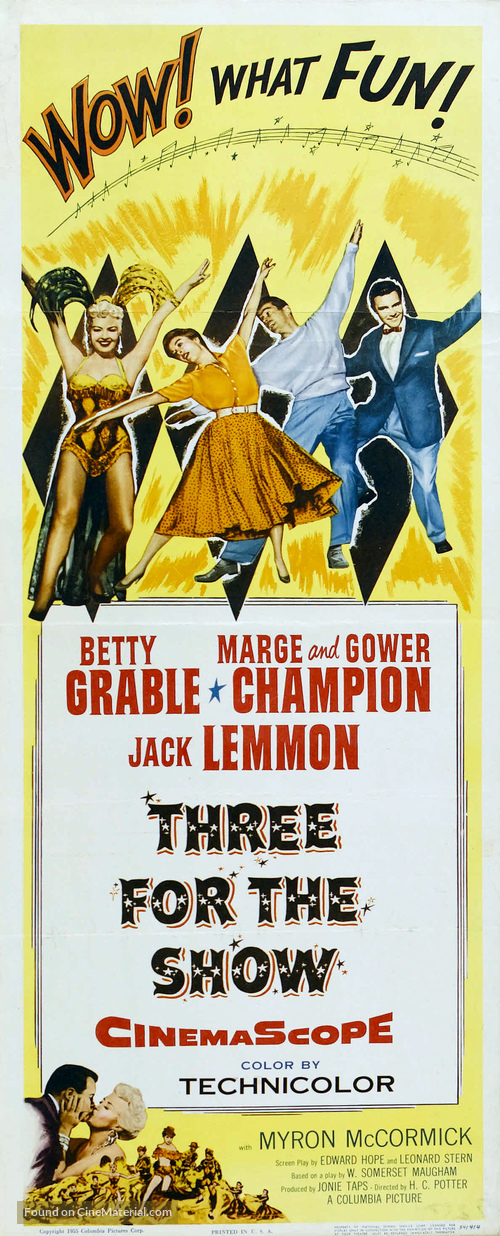 Three for the Show - Movie Poster