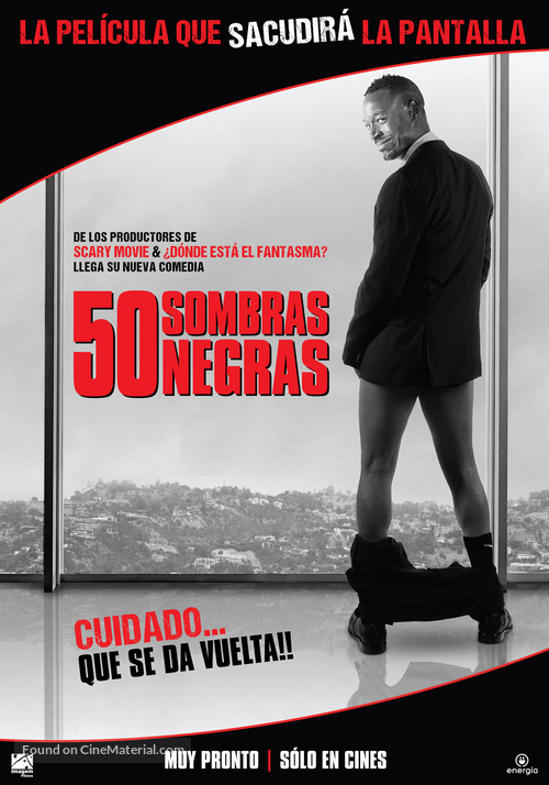 Fifty Shades of Black - Argentinian Movie Poster