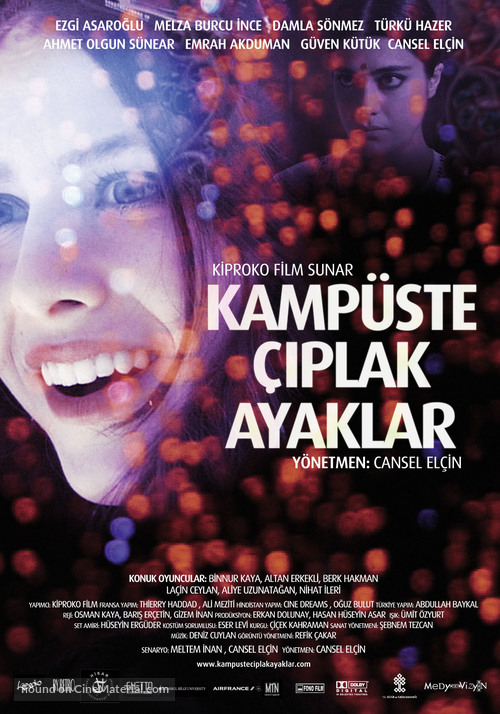 Kampuste ciplak ayaklar - Turkish Movie Poster