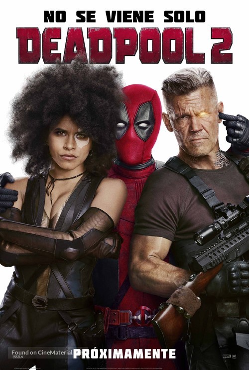 Deadpool 2 - Argentinian Movie Poster