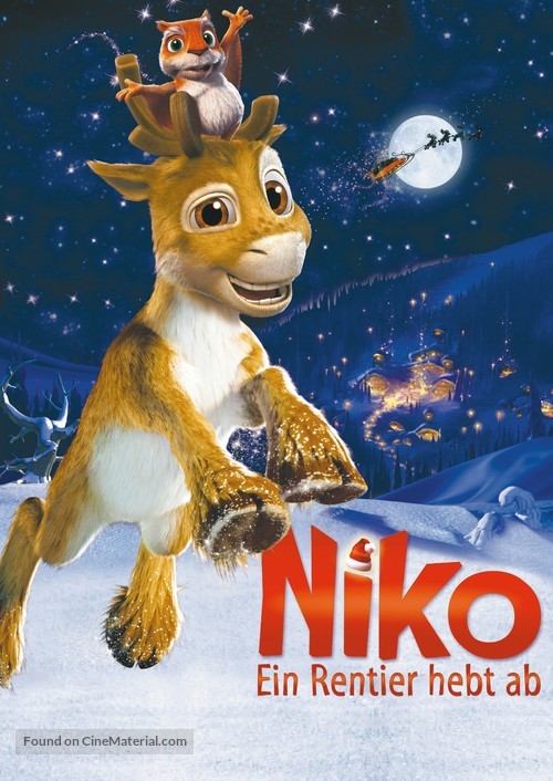 Niko - Lent&auml;j&auml;n poika - German Never printed movie poster