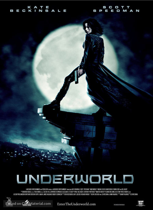 Underworld - Danish Movie Poster