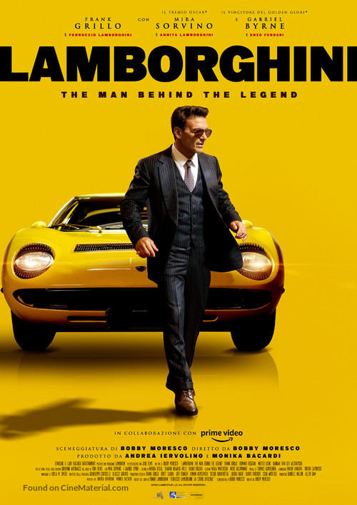 Lamborghini - Italian Movie Poster