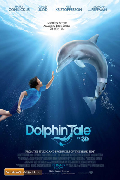 Dolphin Tale - Australian Movie Poster