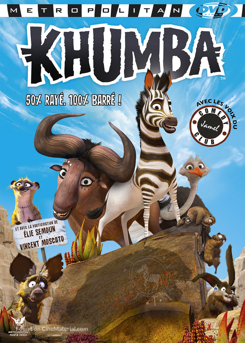 Khumba - French DVD movie cover