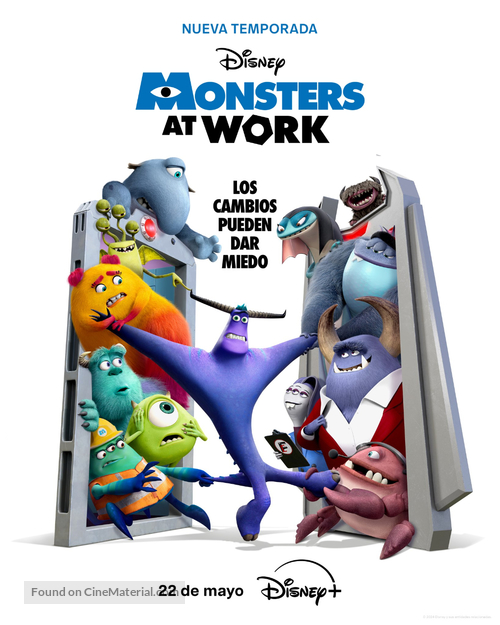 &quot;Monsters at Work&quot; - Mexican Movie Poster