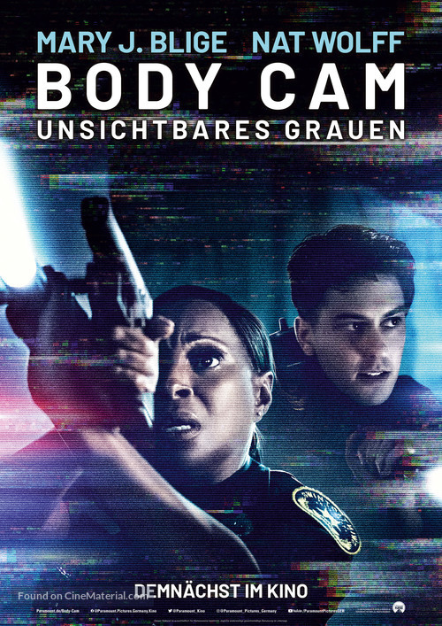 Body Cam - German Movie Poster