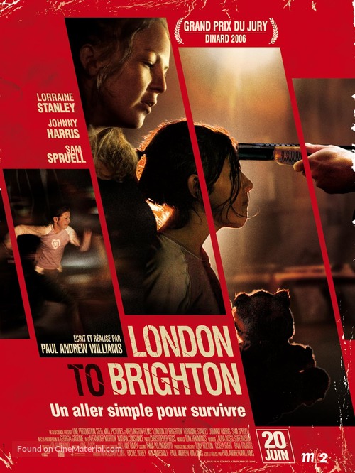 London to Brighton - French Movie Poster