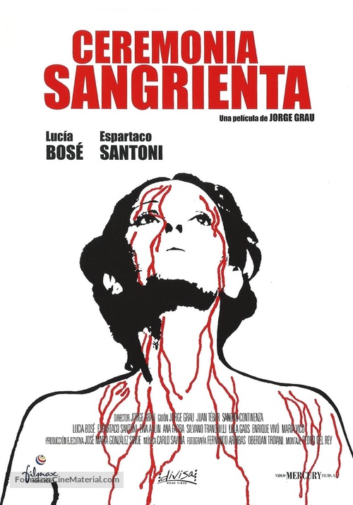 Ceremonia sangrienta - Spanish Movie Cover