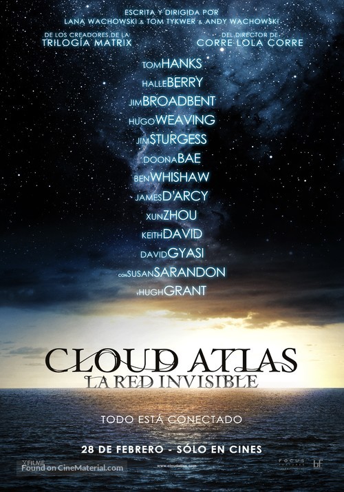 Cloud Atlas - Chilean Movie Poster