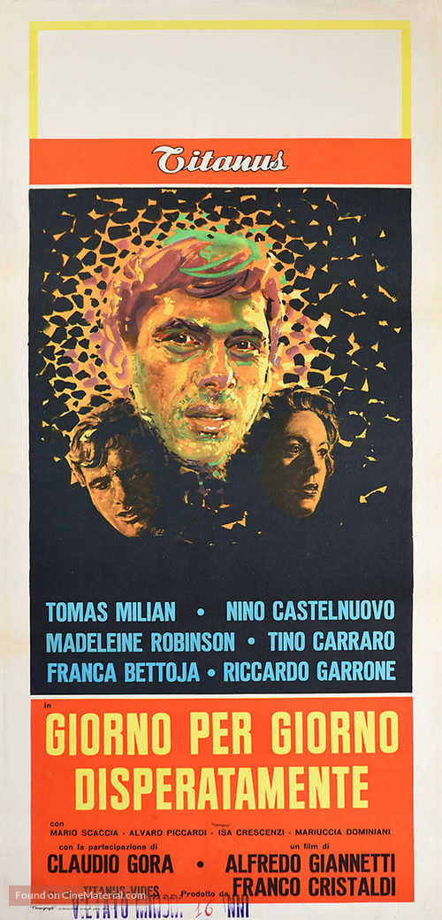 Giorno per giorno disperatamente - Italian Movie Poster