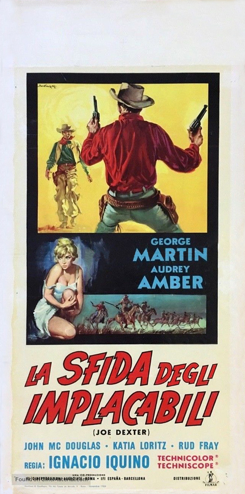 Oeste Nevada Joe - Italian Movie Poster