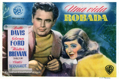 A Stolen Life - Spanish Movie Poster