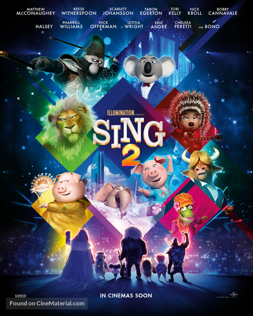 Sing 2 - British Movie Poster
