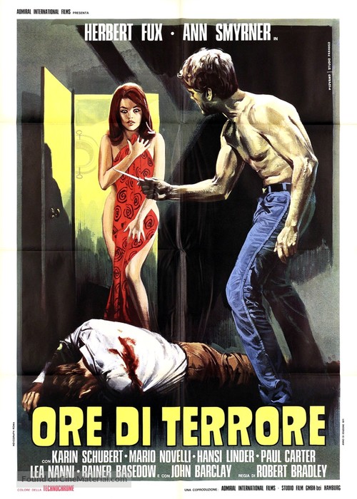 Ore di terrore - Italian Movie Poster