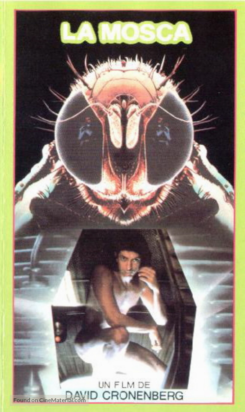 The Fly - Spanish VHS movie cover