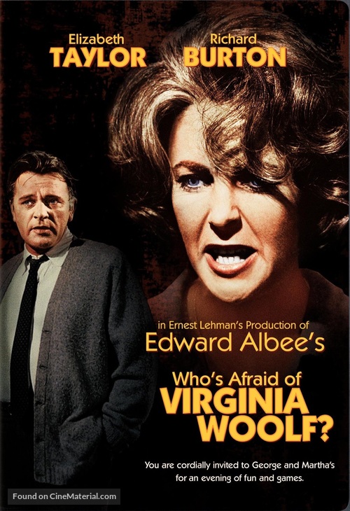 Who&#039;s Afraid of Virginia Woolf? - DVD movie cover