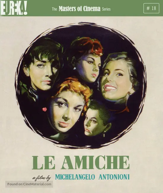 Le amiche - British Blu-Ray movie cover