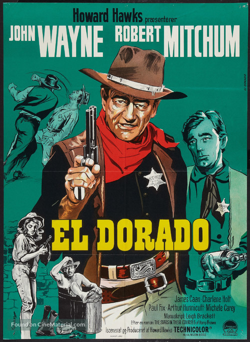 El Dorado - Danish Movie Poster