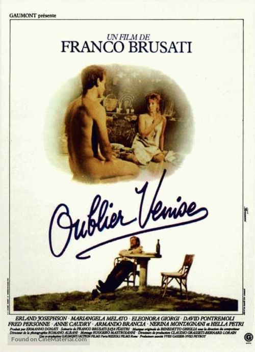Dimenticare Venezia - French Movie Poster