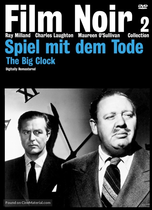 The Big Clock - German DVD movie cover