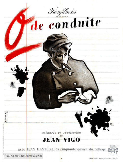 Z&eacute;ro de conduite: Jeunes diables au coll&egrave;ge - French Movie Poster
